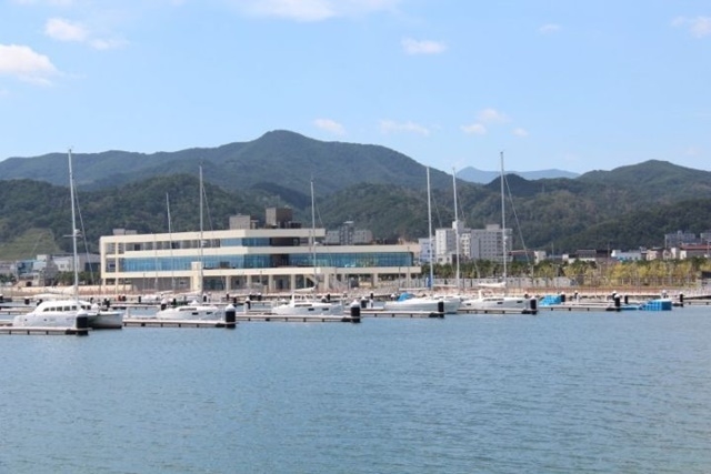 국내 최고 수준의 국가지원 거점형 울진 후포마리나항. (사진=울진일보/최태하 기자)